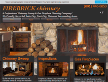Tablet Screenshot of firebrickchimney.com